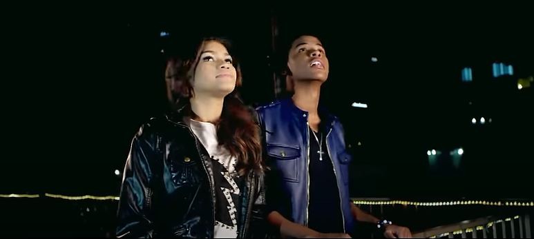 Trevor Jackson and Zendaya in a screenshot from Like We Grown official Music Video/ YouTube