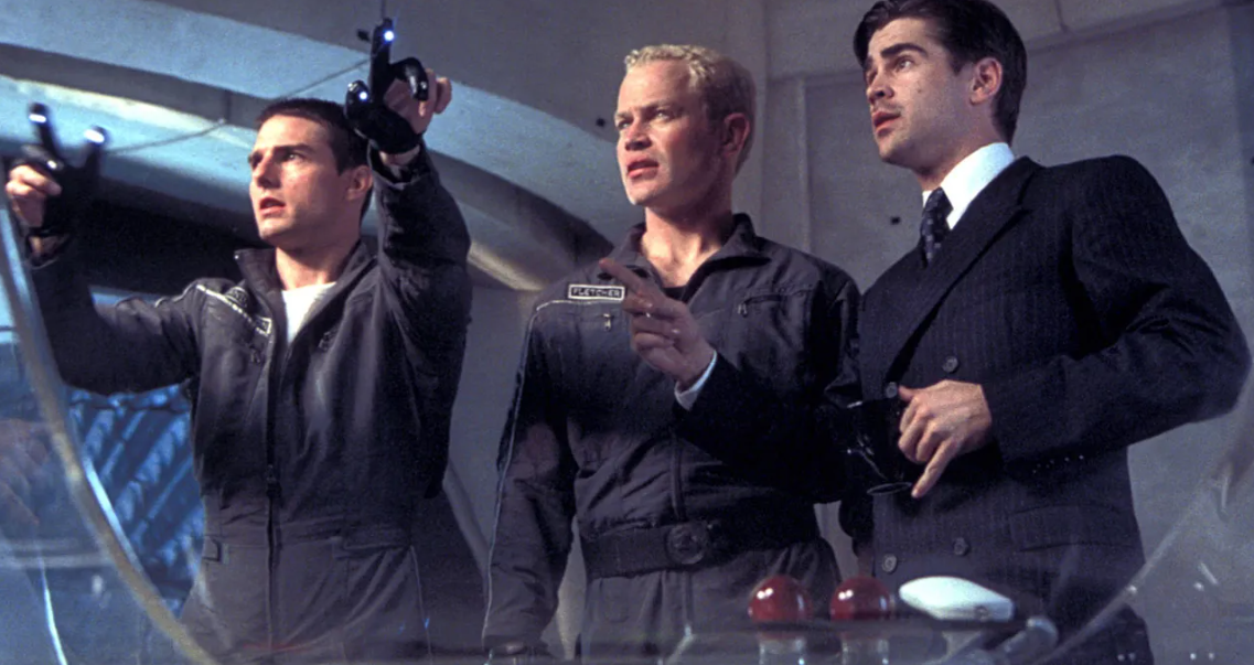 A still from Tom Cruise's 2002 film, Minority Report