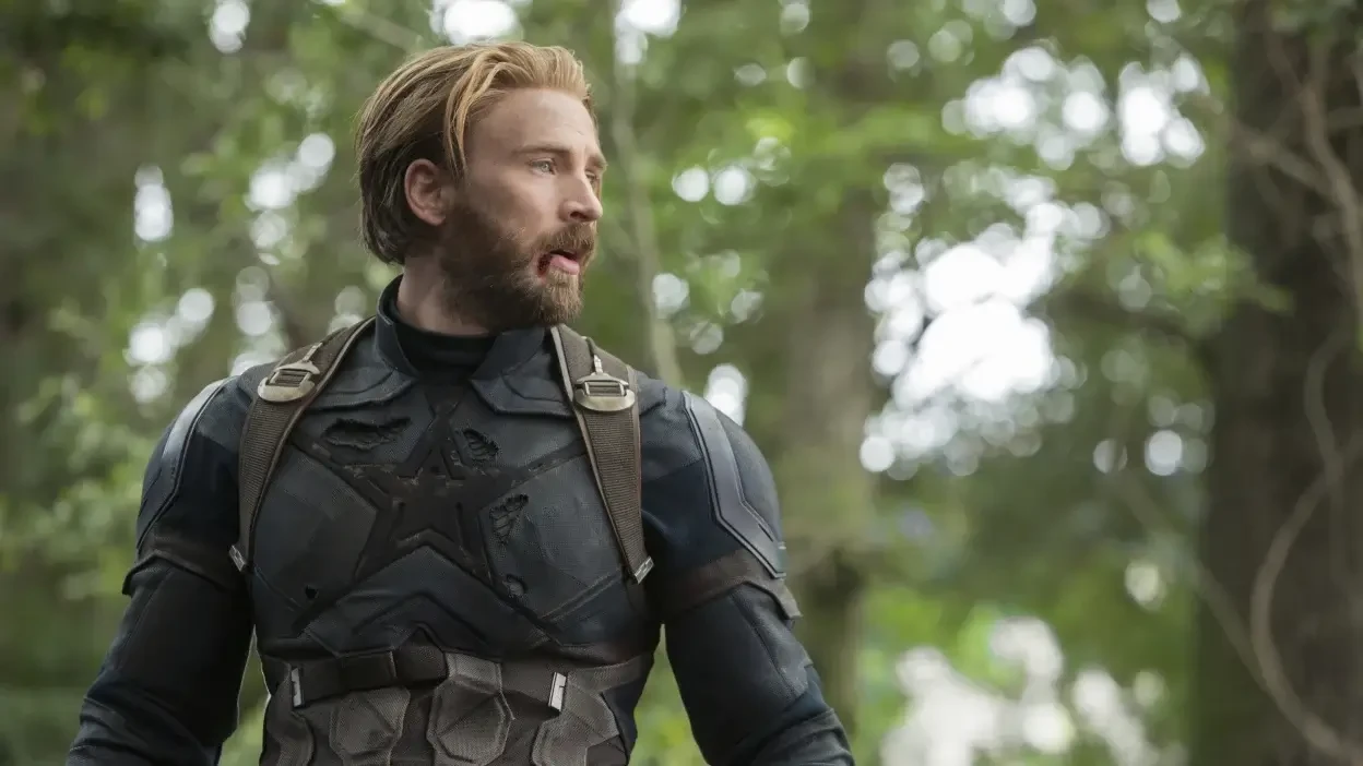 Chris Evans in Avengers Infinity War