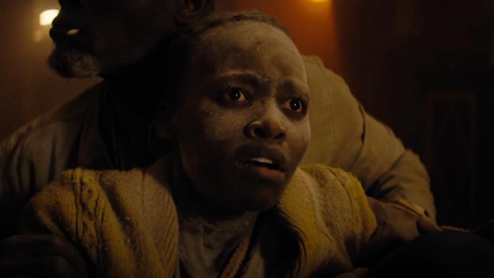 Lupita Nyong'o in a still from A Quite Place: Day One 