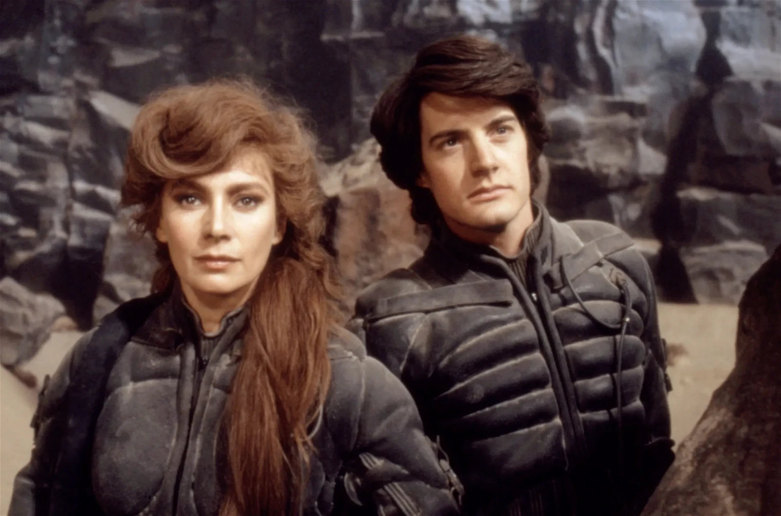 Francesca Annis and Kyle MacLachlan in Dune 