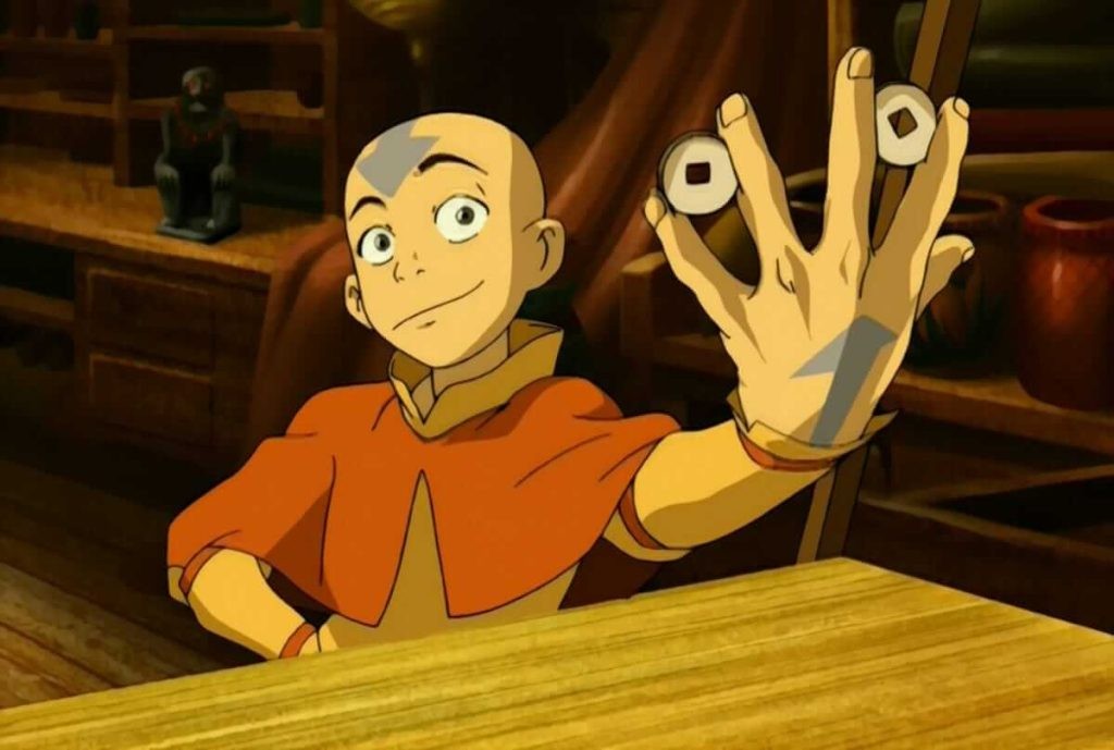 Aang in the <em>Avatar </em>universe