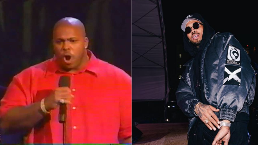 Suge Knight and Chris Brown