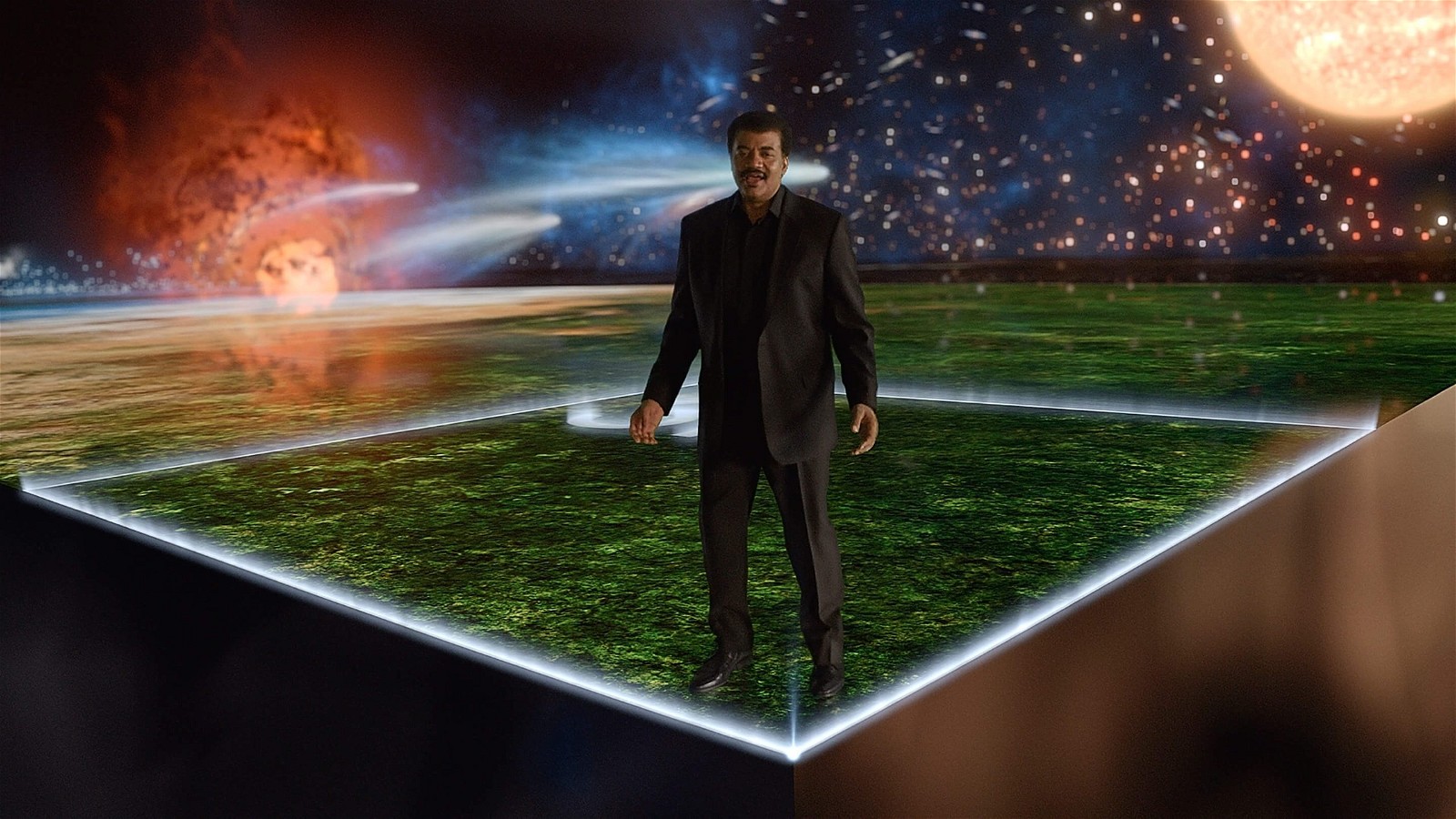Neil deGrasse Tyson on his show Cosmos
