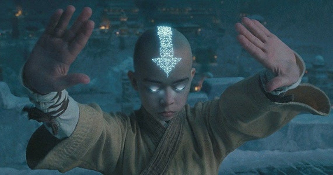 Avatar Aang in Avatar: The Last Airbender (2010)