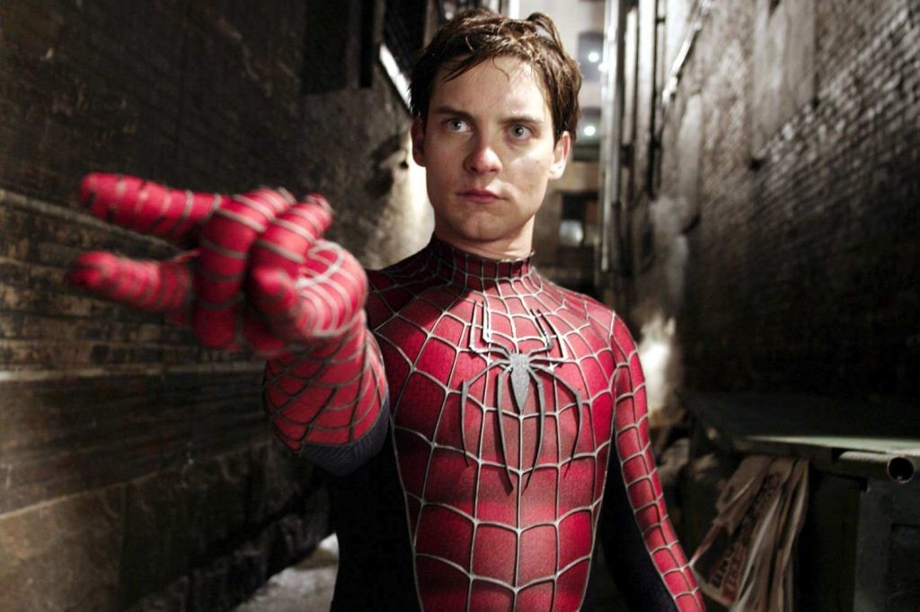 Tobey Maguire in Sam Raimi's Spider-Man saga
