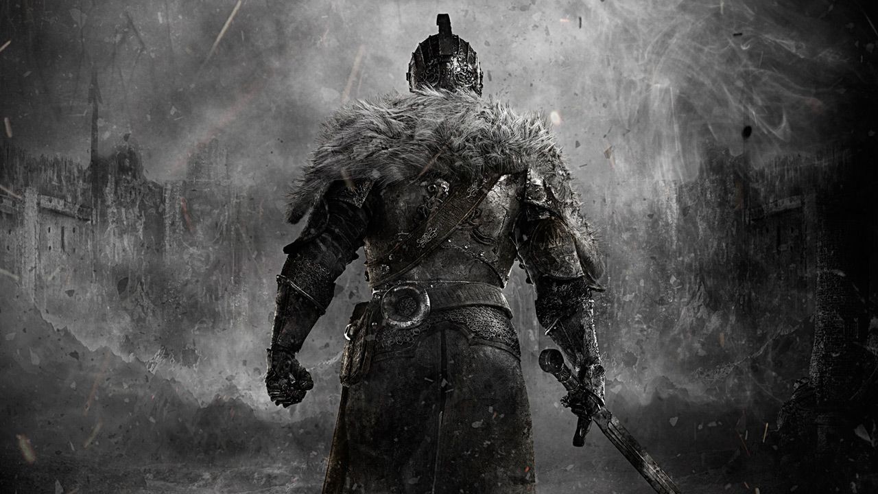 The promotional cover for Dark Souls II