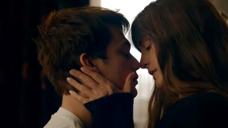 Anne Hathaway and Nicholas Galitzine in The Idea of You | Credit: Prime Video