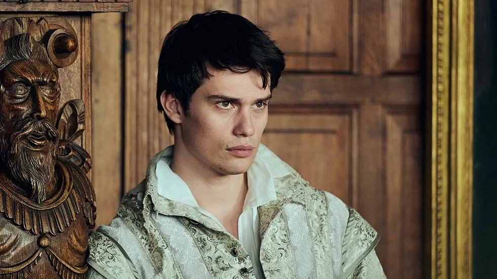 Nicholas Galitzine in a scene from Mary and George