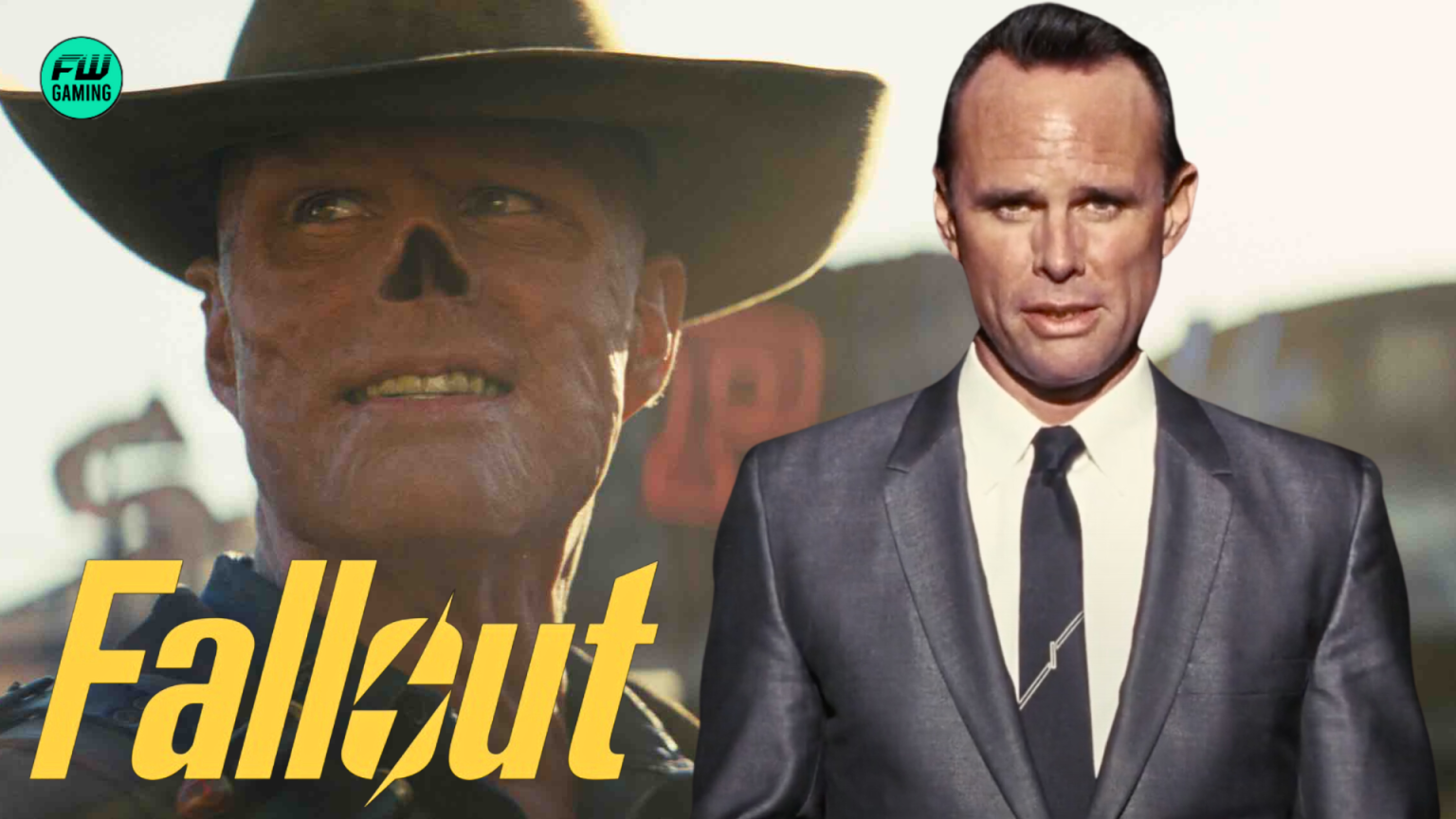 Before the Nuclear War in Prime Video's Fallout, Walton Goggins’ Ghoul