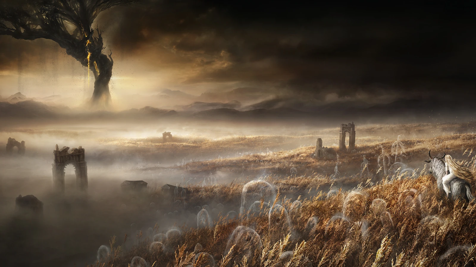 The Land of Shadows could be the afterlife that was sealed away. Image credit: FromSoftware