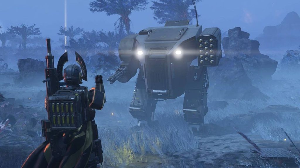 Players will most likely spend hours crafting the ultimate Helldivers 2 mech.