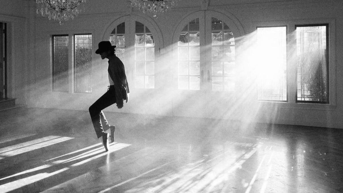 First look of Michael (Image via Jaafar Jackson's Instagram)