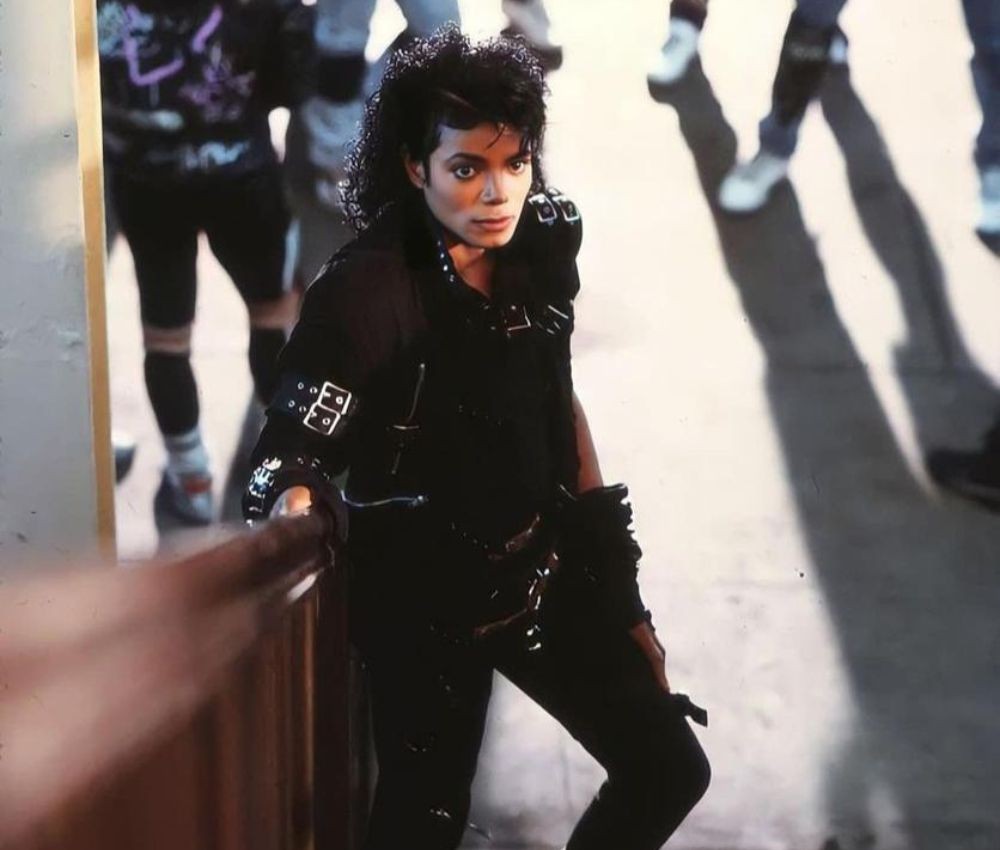 Jackson in Bad music video