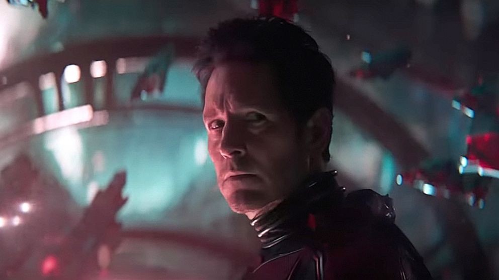 Paul Rudd as Scott Lang/Ant-Man in Ant-Man and the Wasp: Quantumania