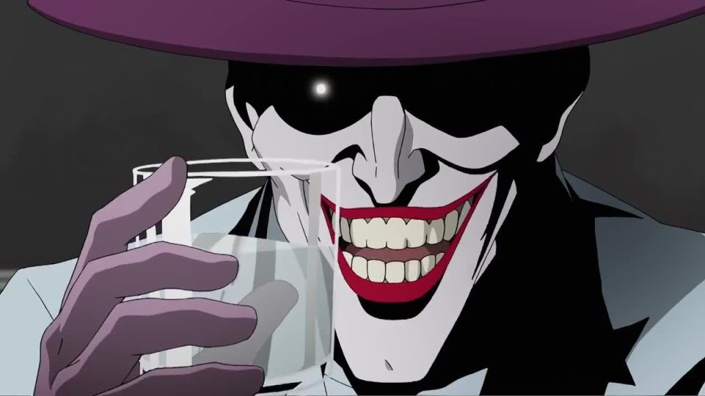 Joker in Bruce Timm's batman: The Killing Joke 