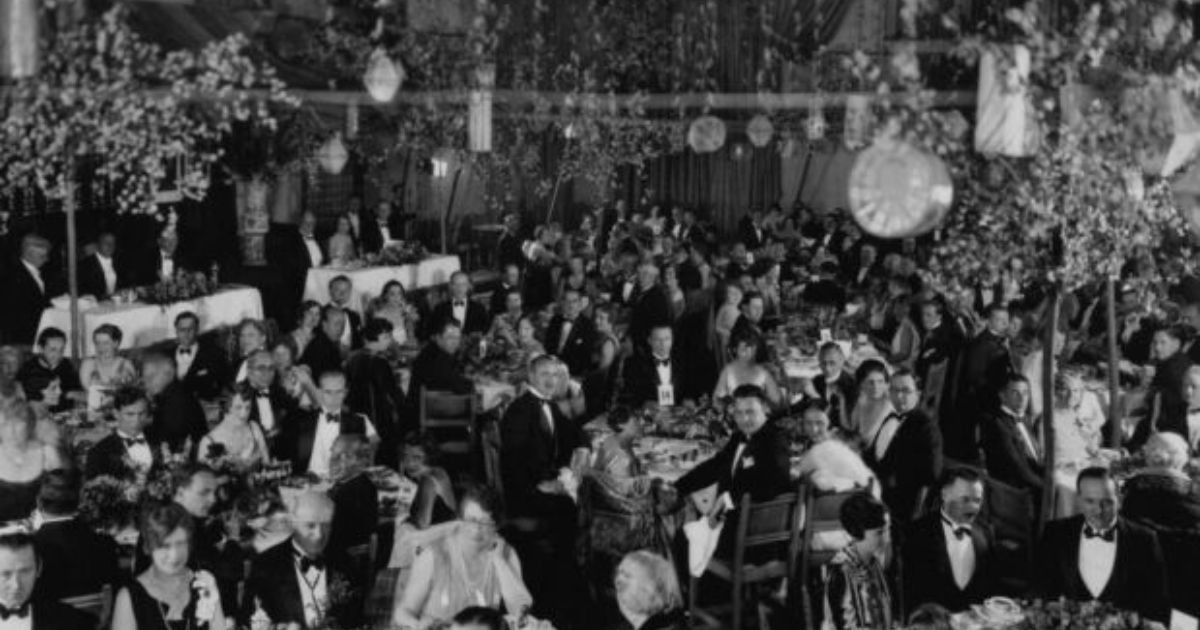 First Oscar presentation banquet