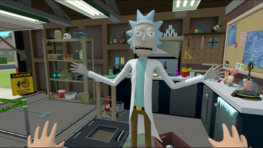 Rick and Morty: Virtual Rick-ality was released in 2017.