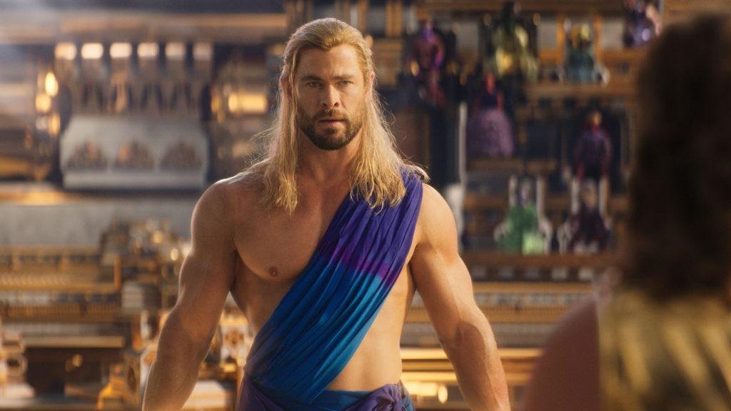 Chris Hemsworth as Thor in Taika Waititi's Thor 4