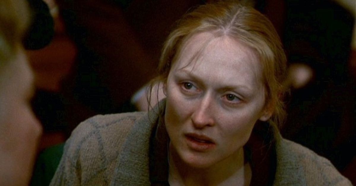 Meryl Streep in a still from Sophie's Choice