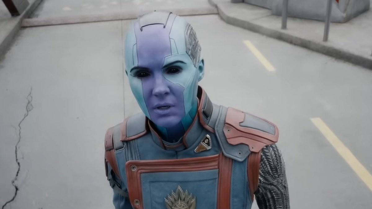 Karen Gillan as Nebula in Guardians of the Galaxy: Vol.3 | Marvel Studios