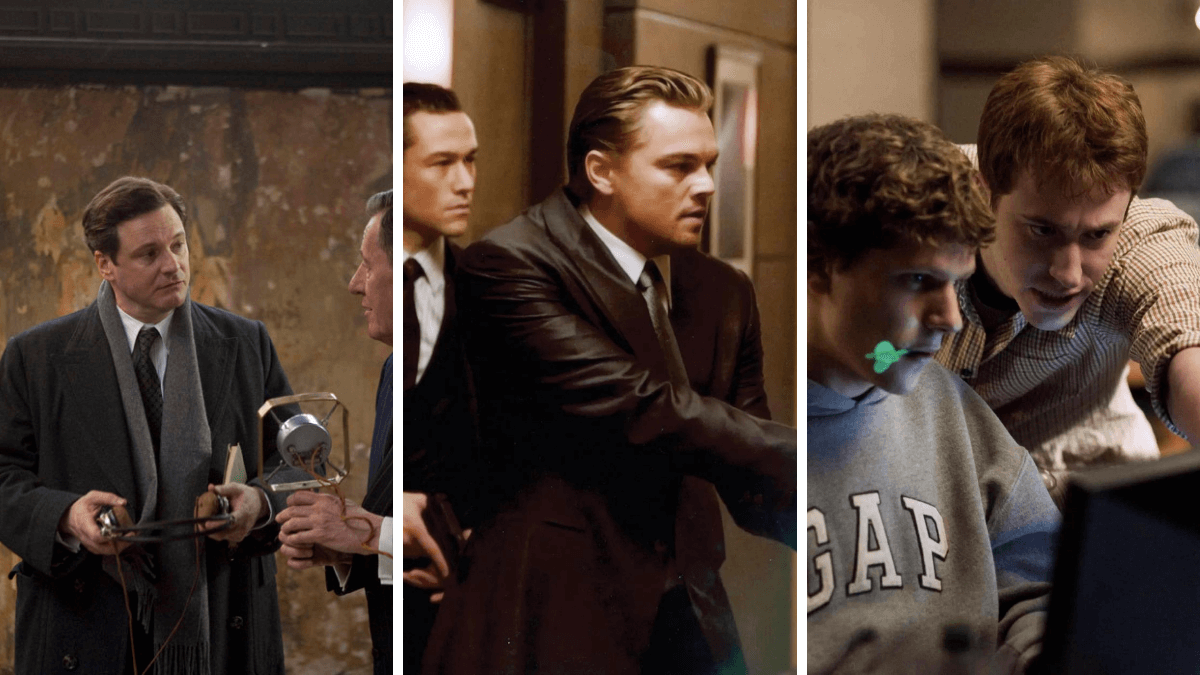 The King's Speech won the Best Picture Oscar over Inception and The Social Network
