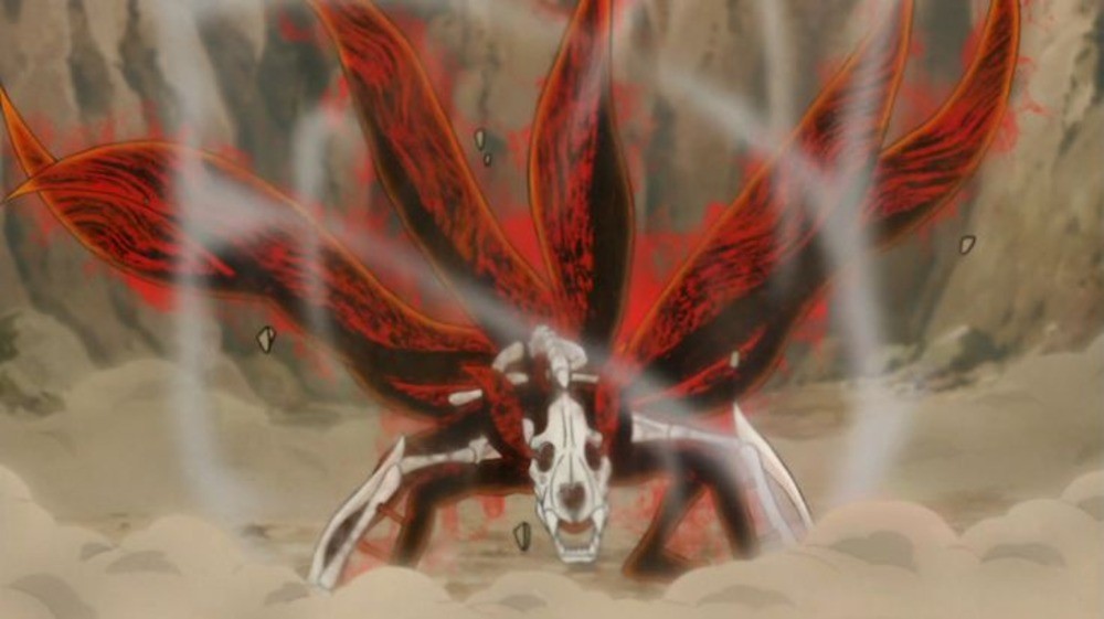 Naruto Transforming into Kyuubi 