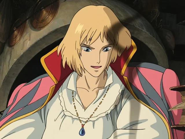 Christian Bale as Wizard Howl in Howl's Moving Castle