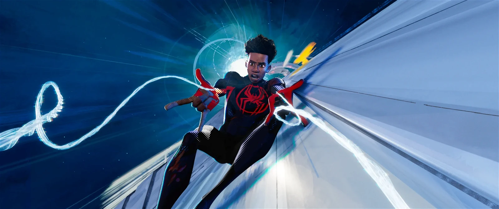 A still from Spider-Man: Across The Spider-Verse