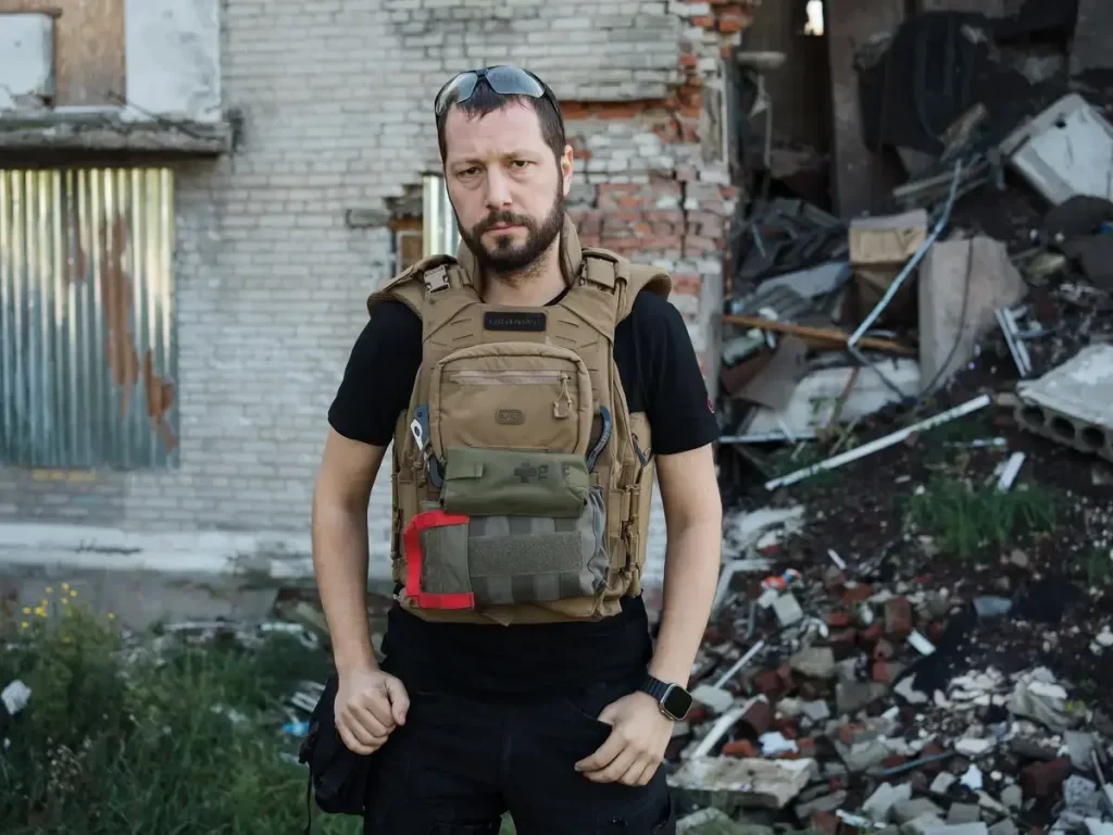 Mstyslav Chernov in the war/documentary