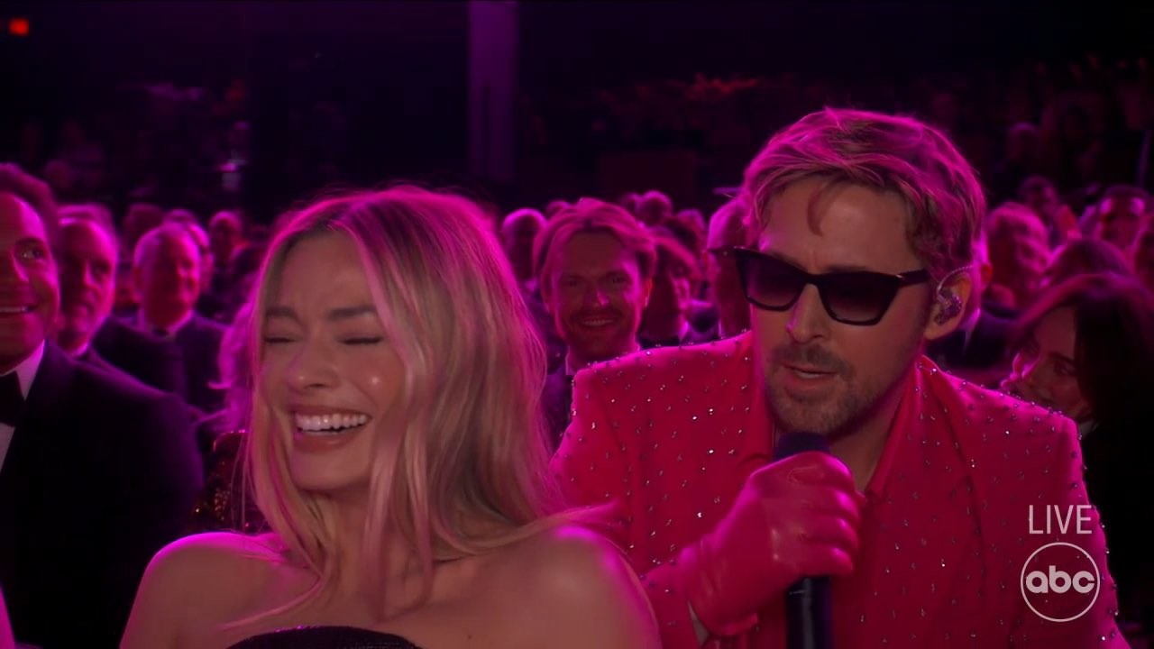Ryan Gosling performing I'm Just Ken at the Oscars 2024