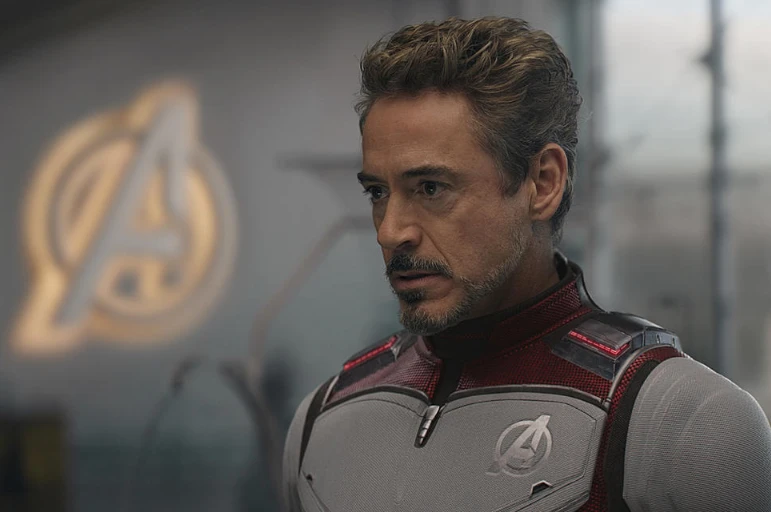 Robert Downey Jr. in a still from Avengers: Endgame