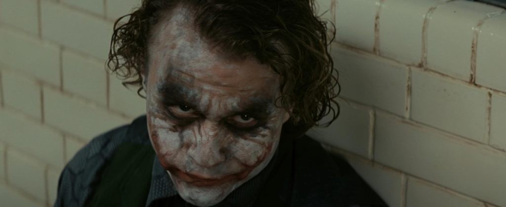 Heath Ledger in The Dark Knight (2008). Credit: Warner Bros. Entertainment Inc.