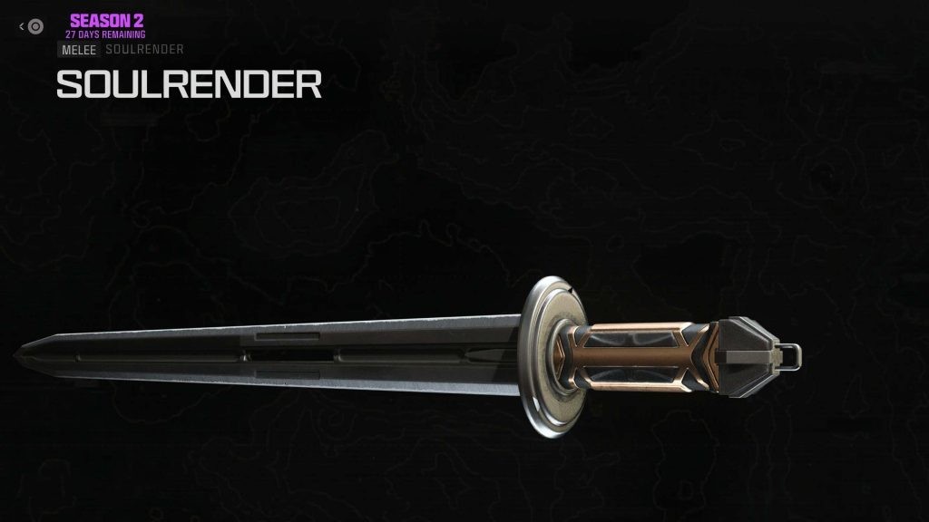 The Soulrender an item that an Elden Ring fan will use in Call of Duty Warzone