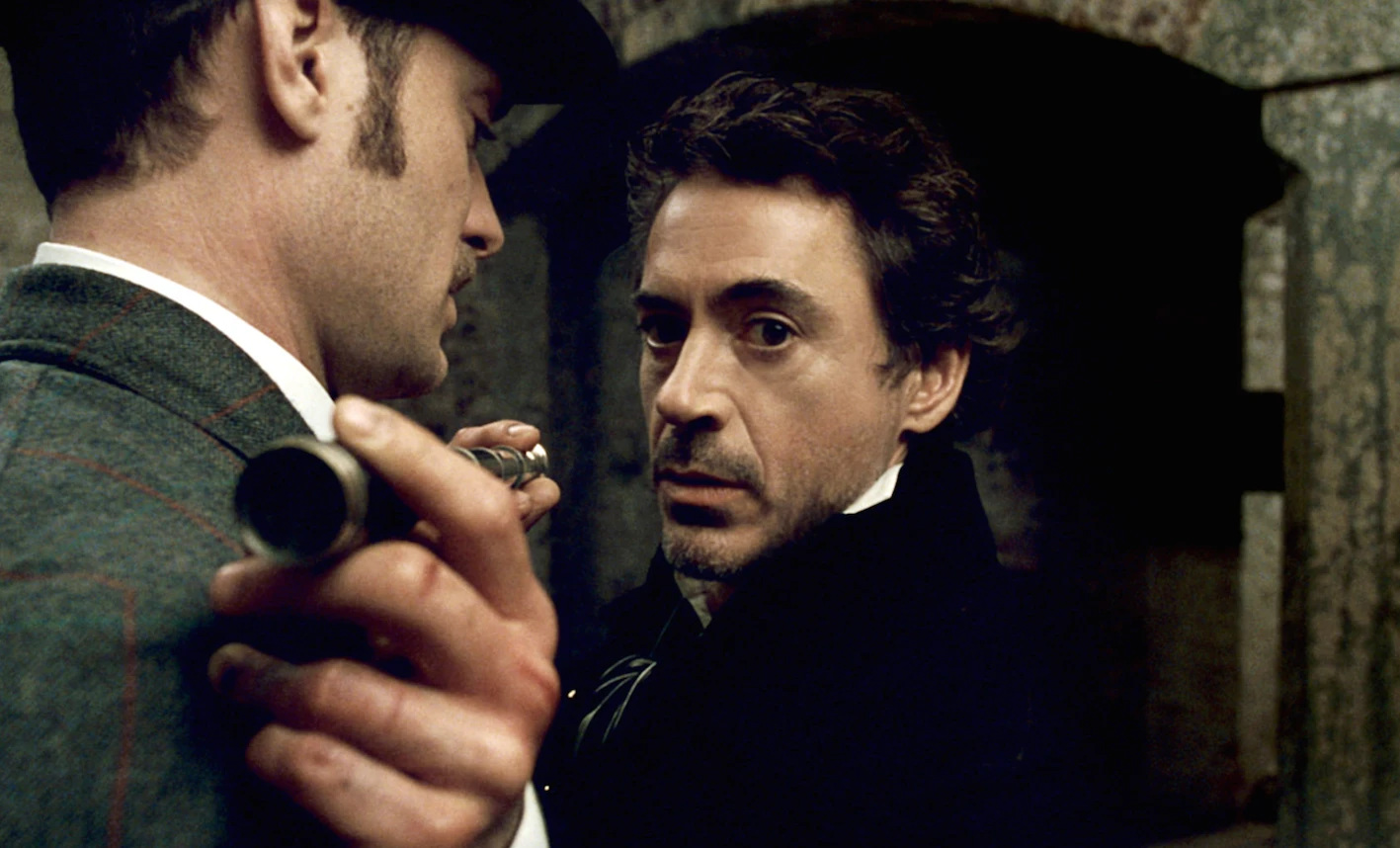 A still from Sherlock Holmes film series