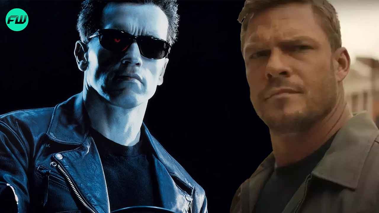 Reacher Star Alan Ritchson is the New Terminator after Arnold Schwarzenegger in T-800 Digital Art