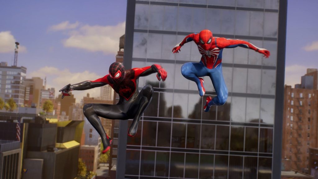 A co-op Spider-Man game was in the works at Insomniac Games, but was sadly cancelled.
