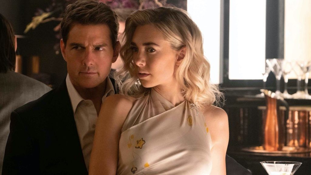 Vanessa Kirby and Tom Cruise in a still from Mission: Impossible- Fallout 