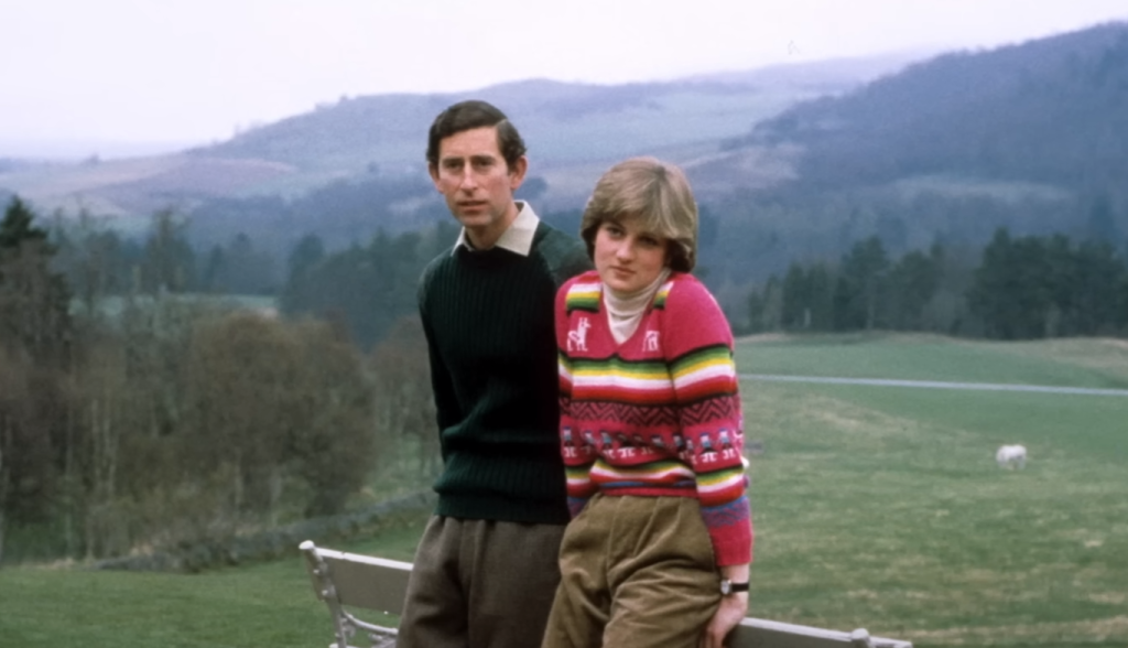 The then-Prince Charles and Princess Diana. Credit: 