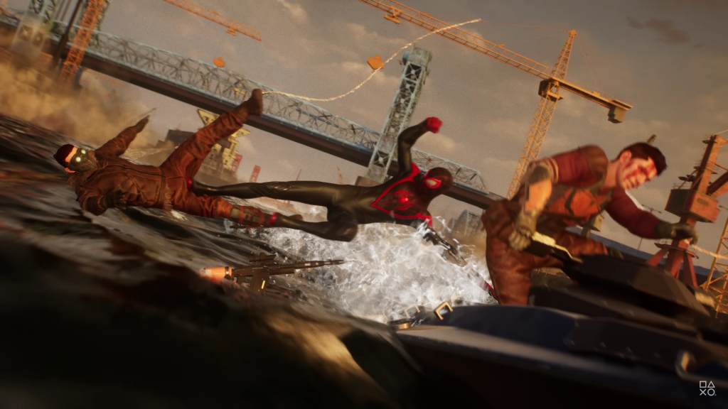 Taking down criminals in Marvel's Spider-Man 2 was a flashy affair.