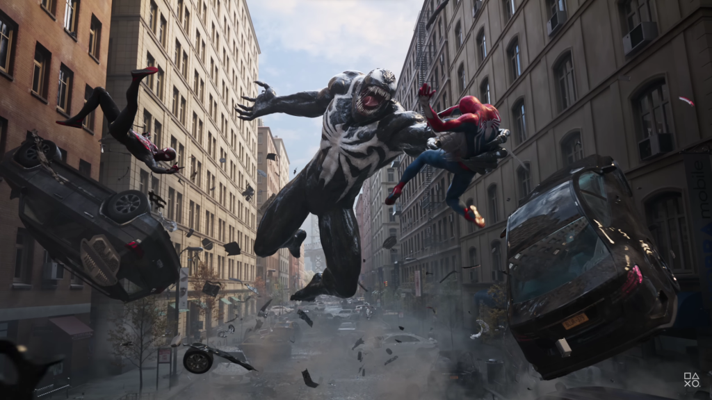 Fighting Venom while crashing through NYC would have been a treat!