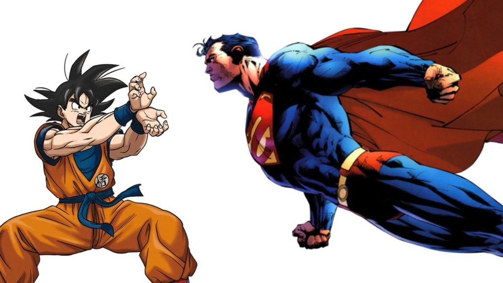 Goku (via Dragon Ball) vs Superman (via JayC79 | Deviant Art)