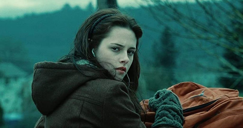Kristen Stewart as Bella Swan in a still from Twilight