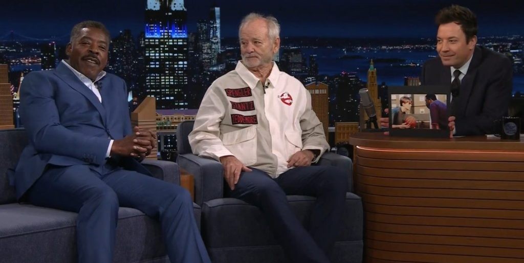 Ernie Hudson and Bill Murray on The Tonight Show Starring Jimmy Fallon