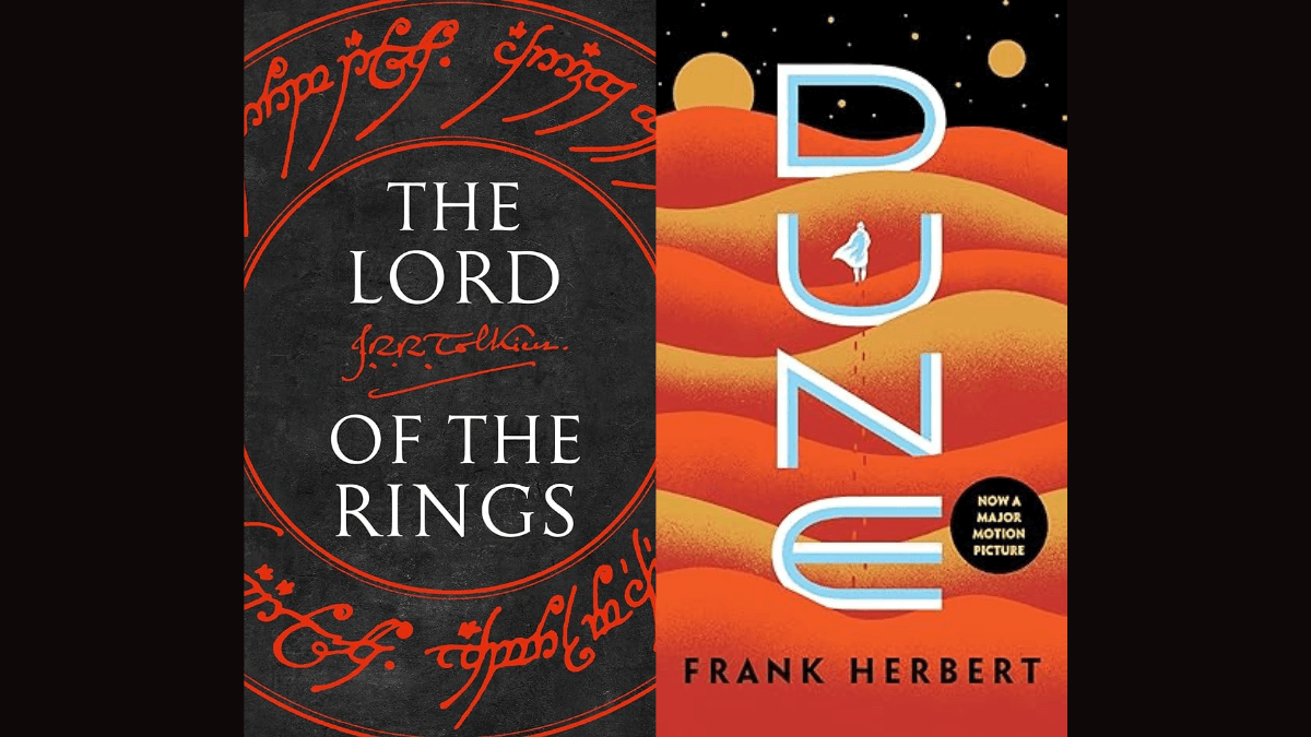 Lord of the Rings and Dune discussed the theme of religion from opposing perspectives
