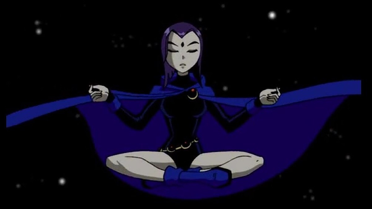 Raven, as she appears Teen Titans
