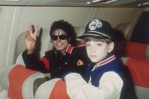 A still from Leaving Neverland