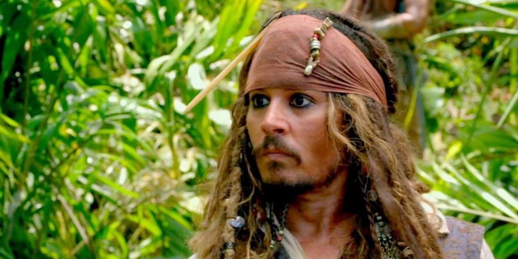 Johnny Depp in jungle