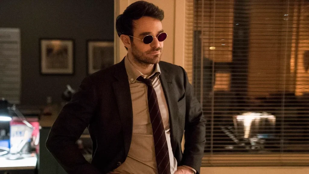 Charlie Cox in in a still from Netflix's Daredevil