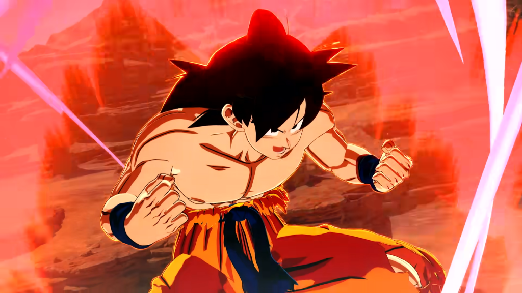 Goku in the trailer of Dragon Ball: Sparking Zero